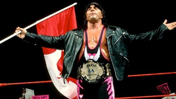 Bret as WWF Champion